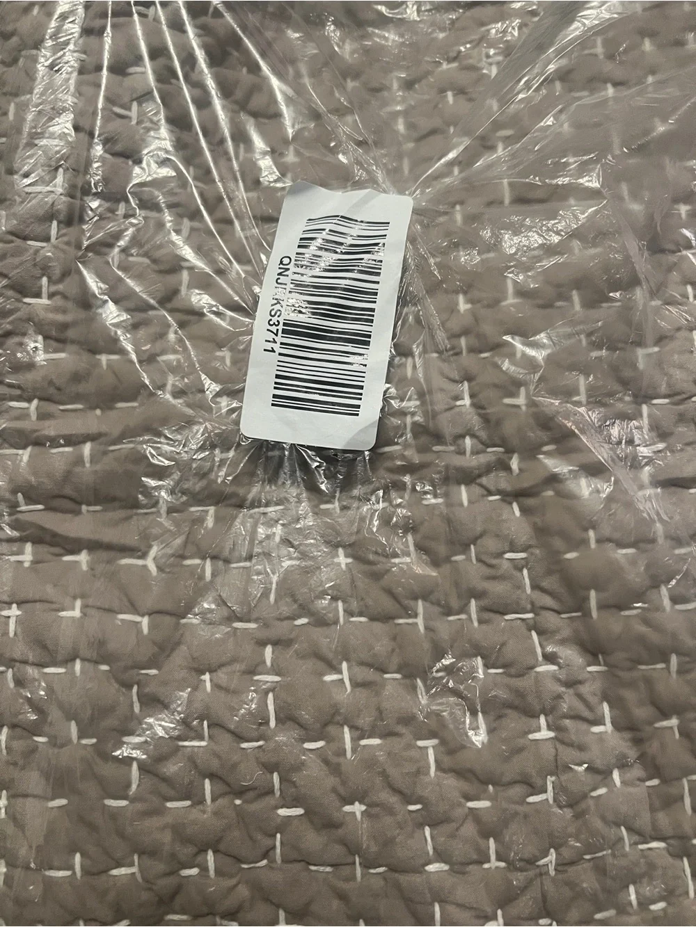 Quince Organic Cotton Hand Stitched Quilted Sham Set- New